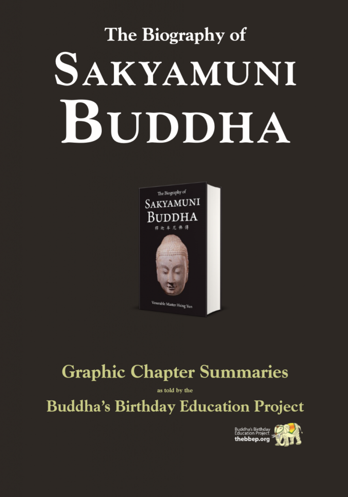 Bio of Sakymuni Buddha Book Graphic Chapter Summaries